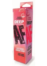 FREE GIFT & Deep AF Deep Throat Numbing Spray 1oz - Cherry