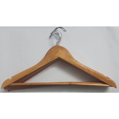 Set grucce appendiabiti 20 pz in legno colore naturale