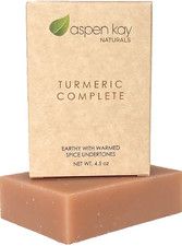 Turmeric Soap Made Natural Organic Ingredients Gentle 4.5oz Bar Turmeric Complet