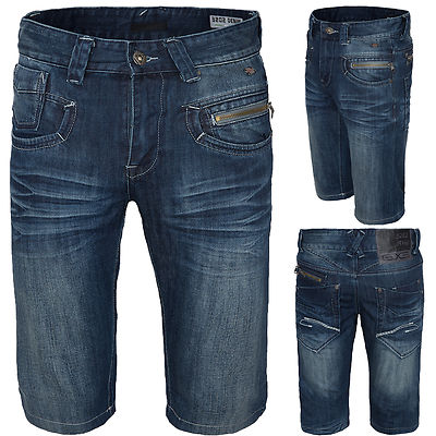 Designer Herren Jeans Shorts Herren Bermuda Jeanshose Herren Short H-068 W28-W38