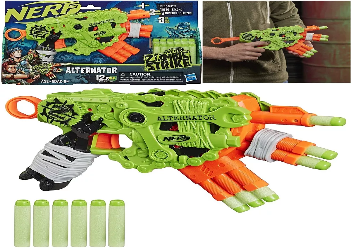 Nerf Zombie Strike Alternator – Blaster Barn