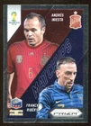 FRANCK RIBERY ANDRES INIESTA 2014 Panini Prizm 1st World Cup #24 Matchups - Qty