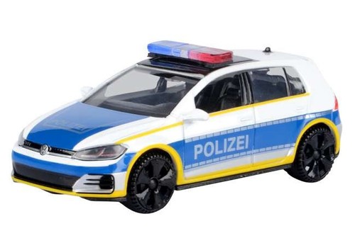 MotorMax Volkswagen Golf MK7 GTI Police 1:43 Scale 4 Inch Diecast Model Car - Picture 4 of 5