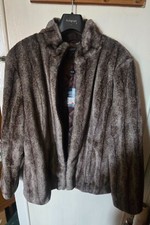 Women Maine Fur Coat . Size 18