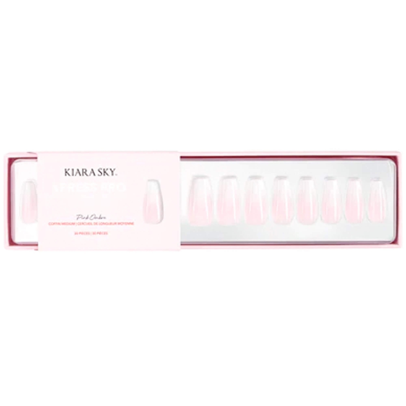 Kiara Sky Xpress Pro Acrylic Press On Nails - Pink Ombre (XPCM03)