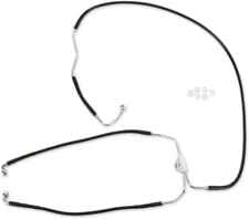 Drag Specialties Standard Length Front Stainless Steel Brake Line Kit 1741-2939