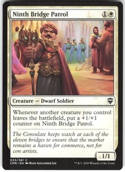 Ninth Bridge Patrol 33/361 Commander Legends Common