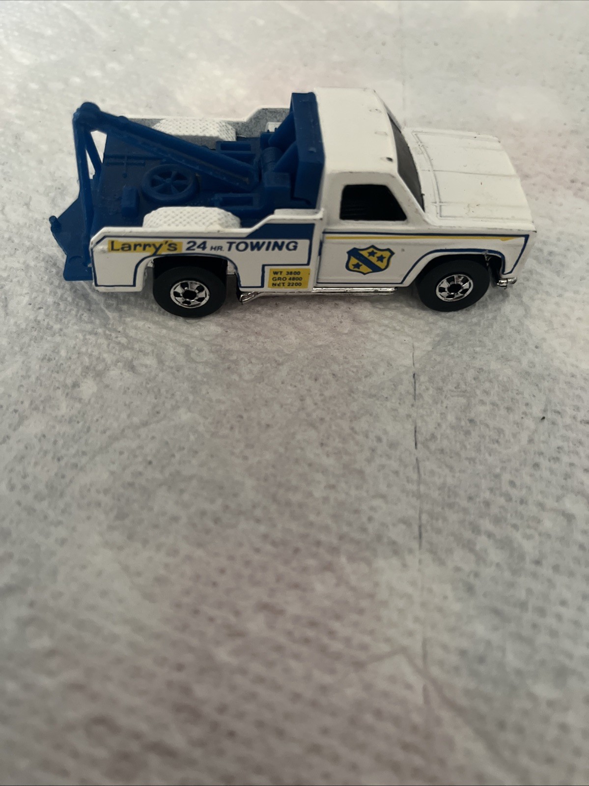 Vintage Hot Wheels Ramblin Wrecker Blackwall Larry’s Towing 1/64 Diecast 1977