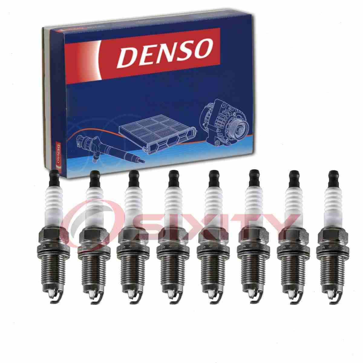 8 pc DENSO 3471 Spark Plugs for SK20BR11 5547 101 905 640 A 101 905 621 B uv