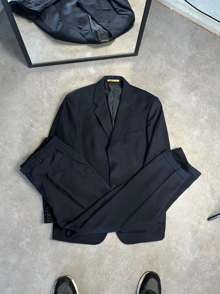 Authentic Vintage Yves Saint Laurent Black Suit - Image 1 of 4