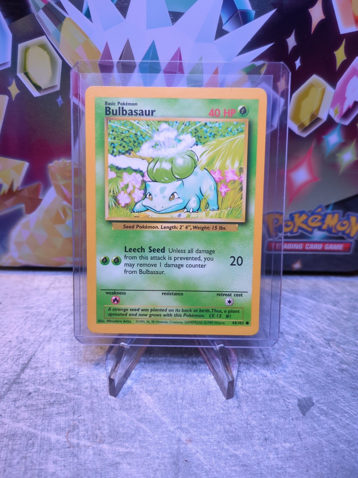 Bulbasaur 44/102 - Pokemon TCG - Unlimited Base Set Card