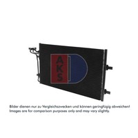 Kondensator Klimaanlage AKS Dasis 222008N FüR Volvo C30 S40 II V50