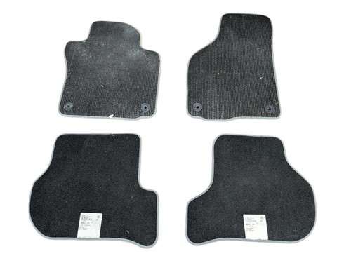 2010-2014 Volkswagen Golf GTI Black Carpet Floor Mat Set Front & Rear 1K1863011S - Picture 6 of 10