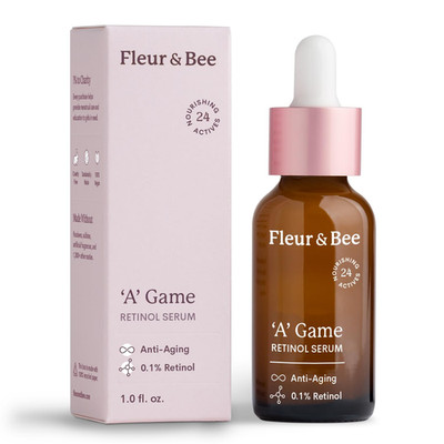 Fleur & Bee Retinol Serum Clean 100 Vegan Anti Aging Retinol Serum For Face
