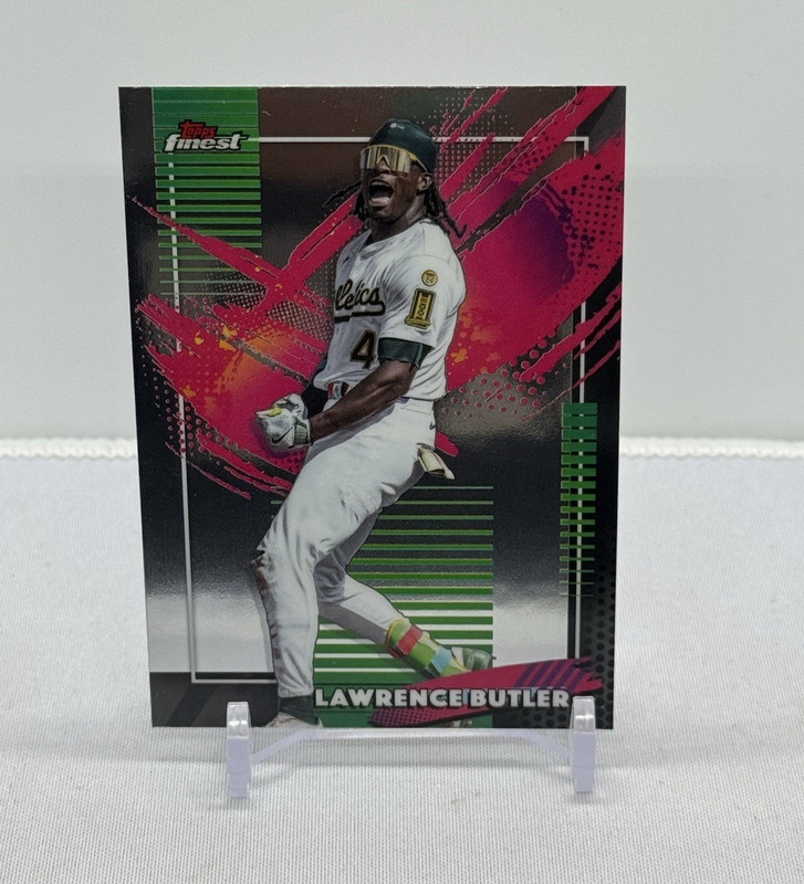 2026 Topps Finest Lawrence Butler Oakland Athletics Rare Refractor #290