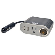Tripp Lite PV100USB 100W Car Power Inverter 12V DC to 120V AC