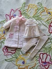 Vintage 1963 Skipper DREAM TIME pink pajamas & robe #1909 doll clothes Barbie