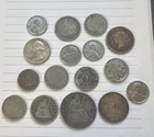 Coin Lot! 1855 Seated Liberty Half, 1859 Indian Head Cent, Seated Quarters!