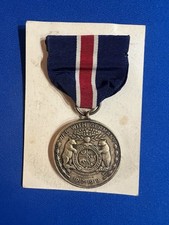 WW1 1917-1919 MISSOURI STATE SERVICE MEDAL WAR WITH GERMANY