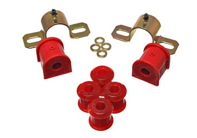 Energy Suspension 2.5111R Sway Bar Bushing Set Fits Wrangler (TJ) Wrangler (YJ)