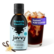 Javvy French Vanilla Coffee Concentrate, 35 Servings