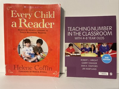 Teaching Beginning Reading And Numbers: 2 Books- Helene Coffin & Other