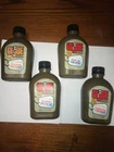 All 4 2000 Hasbro GI Joe Survival Beverage Canteen Plastic 1960's Logo Vintage