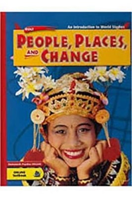 Holt People, Places, and Change: An Introduction to World Studies: Studen - GOOD