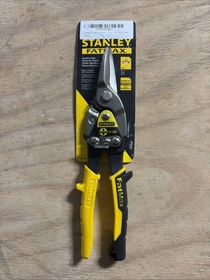Stanley 14-563 Aviation Snip 1/4'' Compound Action Steel Cutting Tool
