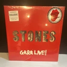 Rolling Stones GRRR Live! LP Vinyl Rock Mercury Studios White Limited Edition