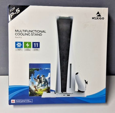PS5 Multifunctional Vertical Cooling Fans Cooling Stand Charging Station