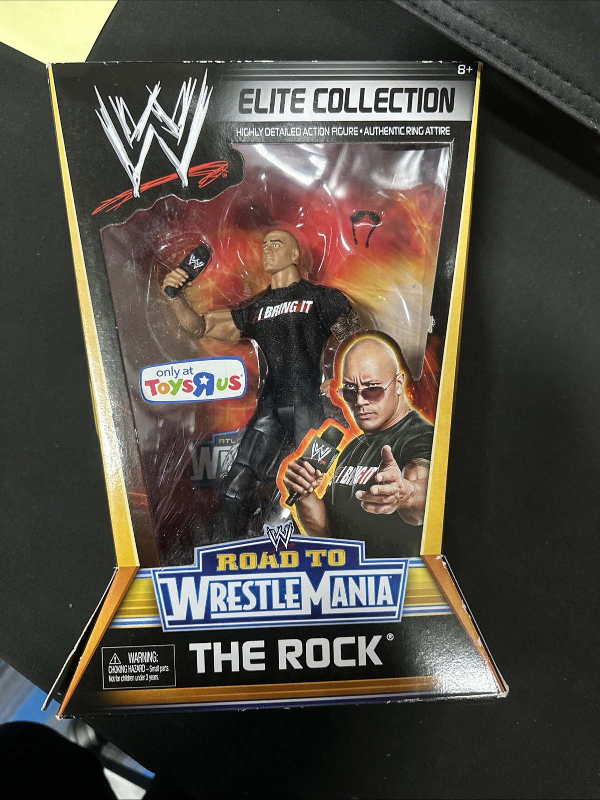 WWE Elite Road to Wrestlemania Collectible Toys Toys R US Ex
