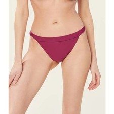 Andie Swim The Caicos Bottom Bikini Plum Size XL NEW Swimwear Beach Minimalist