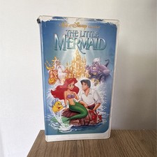 Disney RARE  Little Mermaid VHS BANNED Penis Cover 1989