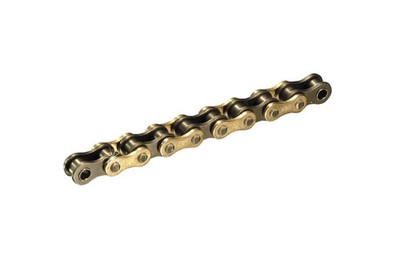 Kette AFAM A428R1-G 110L gold Kette offen mit Clipschloss für Yamaha RS 100 DX