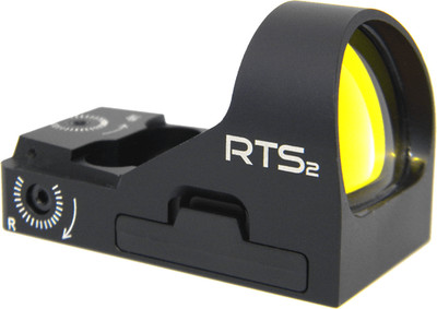 C-MORE RTS2 1x V5 Micro Red Dot Sight, 8 MOA Dot, Matte, Black, RTS2B-8