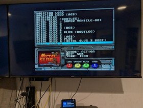SNK Neo-Geo AES Home Console NEO-0 Black, Memory Card Slot (Power N Video Cable)