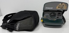 Polaroid One Step Express Green Polaroid Instant Camera Working W/ Camera Bag