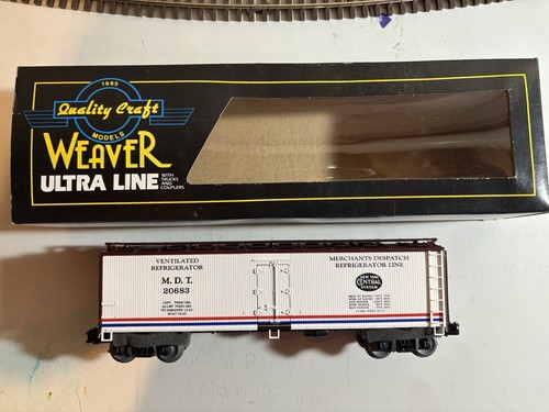 Coche refrigerador lateral de madera Weaver Ultra Line NYC MDT #20683 escala O 3 rieles | Zustand: New