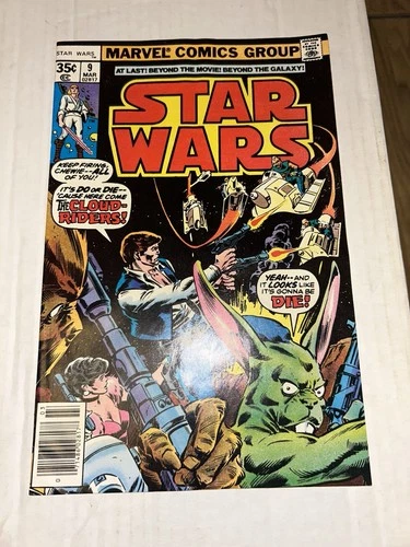 Marvel Star Wars #9 Comic Book First Print News Stsnd Edition 