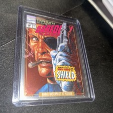 2024 Skybox Marvel Masterpieces '92 Platinum Nick Fury Variant Covers #64-V