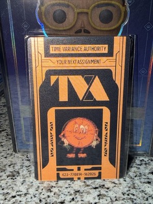 Marvel TVA Time Variance Authority ID Card D23 2026 Exclusive Promo