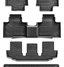 Floor Mats Cargo Liner for Toyota Highlander 2020-2025 Only for Bench Seat...