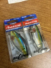 Bill Lewis Rat-L-Trap MAG-Trap Saltwater Bait Lure. 3/4 oz 3.5” Cigar Minnow