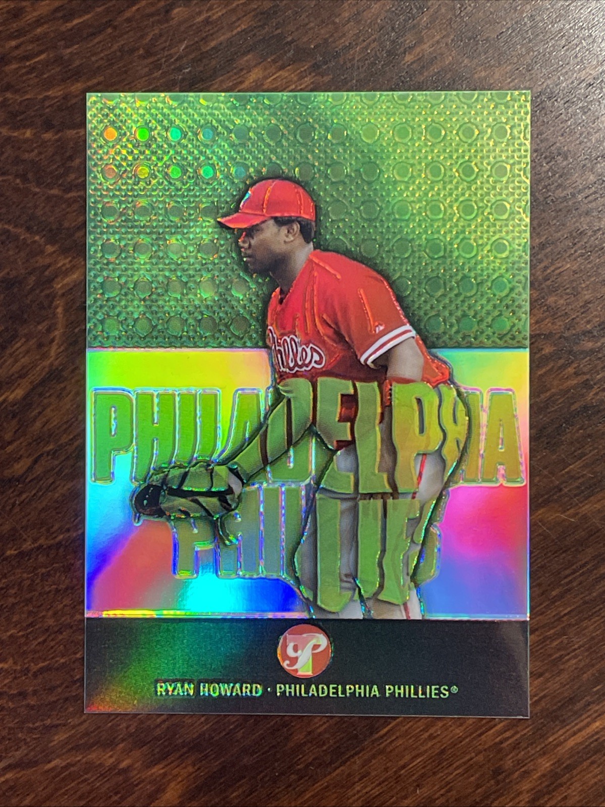 Ryan Howard 2003 Topps Pristine Refractor RC /499 #189 Philadelphia Phillies