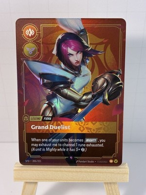 Fiora - Grand Duelist SFD 205/221 Rare Spiritforged Riftbound League of Legends