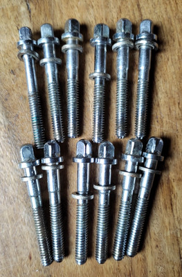 X12 Zugstangen Vintage Klarkasten Tom GRETSCH SPANNUNGSSTANGEN X 12 / 70er Jahre
