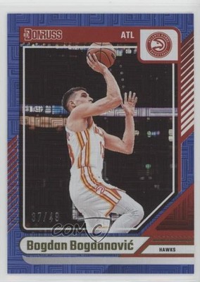 2024-25 Panini Donruss Choice Blue 37/49 Bogdan Bogdanovic #88 14md