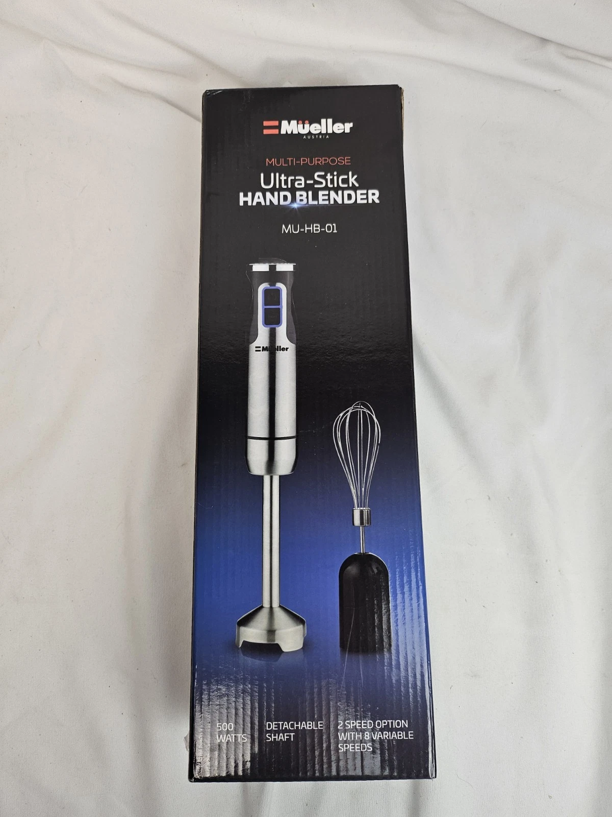 Mueller Ultra-Stick MU-HB-01 Immersion Multi-Purpose Hand Blender New
Opens in a new window or tab