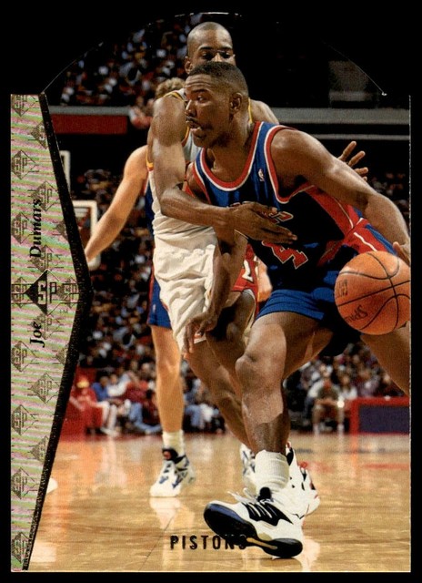 1994-95 SP Joe Dumars #D66 Die Cut 🔥 Detroit Pistons